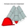 Заглушка конусаная